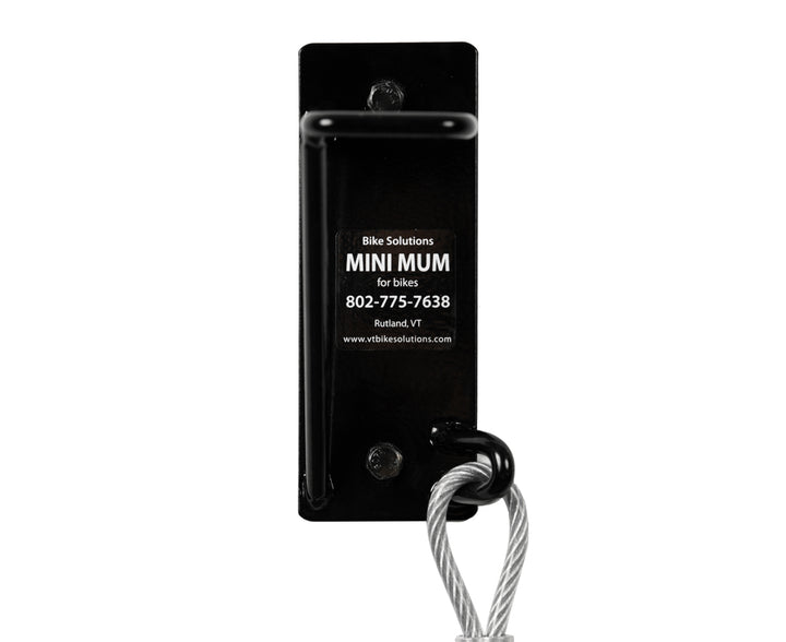 Mini Mum Vertical Bike Hanger with Cable